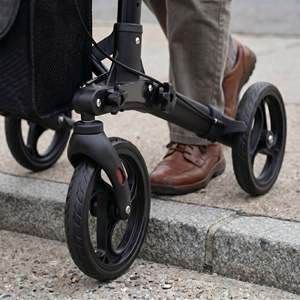 Andador Negro Advance, Andador para Personas Mayores con Asiento y Cesta KMINA K10091 - Product Image 2