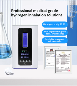 Munti-funcional 900 ml/min Inhalador de hidrógeno-oxígeno Generador de gas H2 con función de <span class=keywords><strong>agua</strong></span> H2 y orejera de máscara de ojos <span class=keywords><strong>para</strong></span> <span class=keywords><strong>el</strong></span> cuidado de la salud - Product Image 2