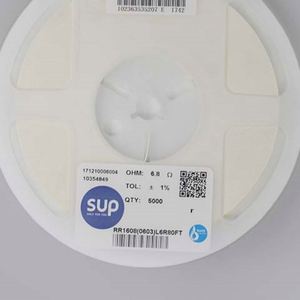 Whole Sale RR1608 0603L6R80FT 0603 1608 Resistors Chip Resistors SMD Resistors 6.8ohm 1% 1/10W Thick Film Resistor - Product Image 1