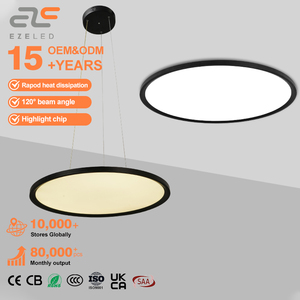 EZELED Nordic Creative Intérieur Décoratif Ultra-Mince Luminaire Pour La Maison Chambre <span class=keywords><strong>Restaurant</strong></span> Salon Lampe Ronde Led Plafonnier - Product Image 1