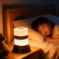 Lampe de chevet veilleuse USB-C mini lumineuse 13 couleurs, pour couloir, à suspendre au cou, protection oculaire, vente en gros usine ODM, rechargeable