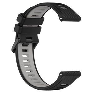 Correa de silicona de liberación rápida de 18mm, 20mm y 22mm para Garmin Forerunner 265 /265S/venu3/<span class=keywords><strong>Samsung</strong></span> Galaxy <span class=keywords><strong>Watch5</strong></span> - Product Image 5