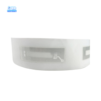 Étiquette RFID NFC transparente programmable de petite taille 20 x 10 mm ISO14443A HF, autocollant en papier / inlay humide