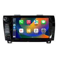 Autoradio de 9 Pulgadas para Toyota Tundra XK50 Sequoia XK60, Reproductor Multimedia Estéreo Android Auto, Pantalla con GPS, Unidad Principal de Radio para Auto, Carplay