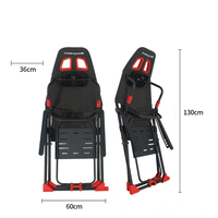 Chaise de jeu inclinable de course Chaise de jeu ergonomique Ordinateur PC Gamer Rouge Noir Chaise de jeu pour Gamer