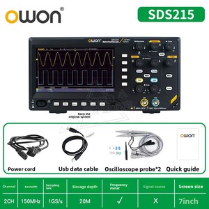 Oscilloscope numérique de bureau à double canal OUON SDS210/215/220(S) Lilliput - Product Image 4