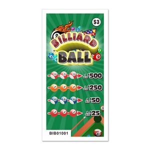 Boletos de Raspar para Juegos de Pelota, Diseño Personalizado con Logotipo, Tamaño 5, Oportunidad de Ganar un Premio en Efectivo, Raspaditos Personalizados - Product Image 2