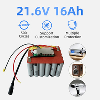 Batterie lithium-ion rechargeable POEAE 24V 16AH pour fauteuil roulant électrique