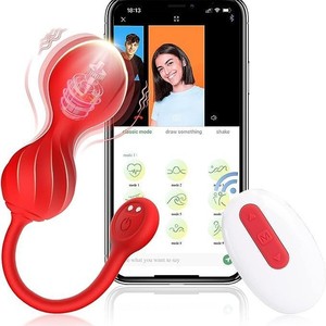 Aplicación inalámbrica Vagina Balls Vibrador para mujeres Apriete la vagina Entrenador muscular Kegel Ball Eggs Juguetes sexuales íntimos para pareja - Product Image 1