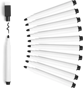 Marqueurs pour <span class=keywords><strong>tableau</strong></span> <span class=keywords><strong>blanc</strong></span> effaçable à sec, pointes de 1 mm/2 mm, capuchon effaceur, logo personnalisé pour enfants et enseignants, encre effaçable à sec/à l'eau - Product Image 3