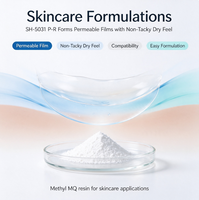 Trimethylsiloxysilicate, Anti-transfer & Tahan Sebum, Bahan Baku Makeup Tahan Lama untuk Lipstik, Maskara, Eyeshadow