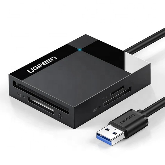 UGreen 5 Гбит/с Супер Скоростной USB 3,0 4 в 1 otg для Micro MS CF SD TF кардридера