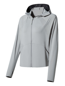 <span class=keywords><strong>Abbigliamento</strong></span> <span class=keywords><strong>estivo</strong></span> da <span class=keywords><strong>donna</strong></span> in seta di ghiaccio protezione solare anti-uv per esterno con cappello rimovibile per coppie in sella - Product Image 5