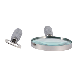 Set di lente d'ingrandimento e apribottiglie con manico in pietra grigia, decorazione per tavolino, mensola, soggiorno - Product Image 5