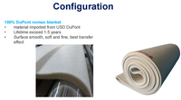 Presse à chaud rotative à sublimation rouleau-à-roule, calandre 240 mm x 600 mm, monophasée 220 V pour transfert