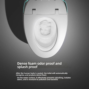현대 휴대용 비데 화장실 욕실 럭셔리 위생 화장실 스마트 원피스 바닥 스마트 지능형 WC 화장실 - Product Image 6