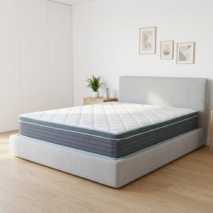 <span class=keywords><strong>Matelas</strong></span> double de qualité supérieure pour chambre d'amis, pour dormeurs sur le dos, pour les petits espaces - Product Image 1