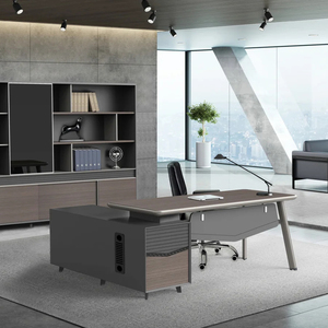 Diousnew thương mại bền hiện đại sang trọng Ergonomic điều hành bảng văn phòng Modular Máy Trạm máy tính bàn bảng với ngăn kéo - Product Image 1