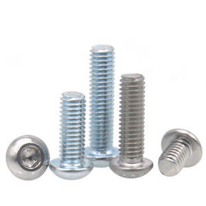 Acero al carbono 4,8 8,8 10,9 12,9 azul blanco zinc galvanizado cabeza hexagonal perno <span class=keywords><strong>DIN7380</strong></span> - Product Image 5