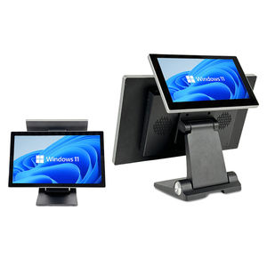 Monitor de pantalla táctil Pos de 18,5 pulgadas, sistema de <span class=keywords><strong>caja</strong></span> <span class=keywords><strong>registradora</strong></span> moderna 10, sistema Pos de pantalla dual, pantalla táctil, <span class=keywords><strong>caja</strong></span> <span class=keywords><strong>registradora</strong></span> - Product Image 6