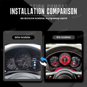 สำหรับ Porsche Macan ปี 2011-2023 จอแสดงผล LCD ขนาด 12.3 นิ้ว แผงหน้าปัด แผงคริสตัล จอแสดงผลความเร็วในห้องนักบิน ระบบ Linux - Product Image 2
