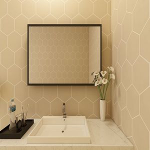 Decoración moderna <span class=keywords><strong>para</strong></span> cocina y <span class=keywords><strong>baño</strong></span>, papel tapiz de vinilo Peel and Stick, diseño impermeable en relieve extraíble <span class=keywords><strong>para</strong></span> aplicaciones de comedor - Product Image 3