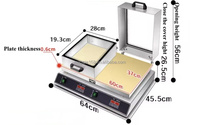 Acier inoxydable avec couvercle en verre Plaque de cuivre de surface en acier inoxydable Machine commerciale Dorayaki à crêpes soufflées japonaises