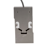 Capteur de pesage à point unique 120 kg, plage 15-200 kg, en aluminium, indice de protection IP68, précision 0,02 % F.S., montage par compression, plage de fonctionnement -30~+70 °C