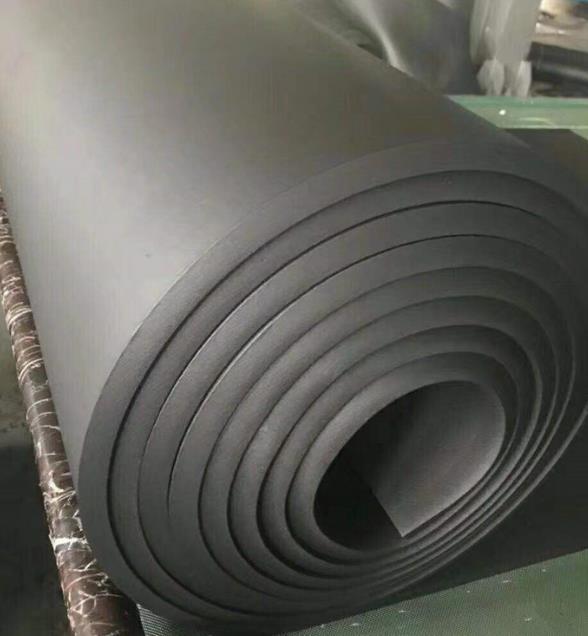 B1 Level Rubber Foam Insulation Board Material For Air Conditioning Walls