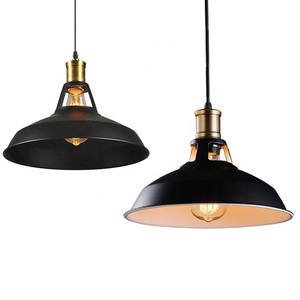 Nordic Retro Industrial Pendel leuchte Rustikale Black Metal Cage LED Einstellbare Vintage Hängelampen Küche 3 Jahre Garantie - Product Image 2