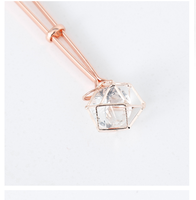 Roségold Metall Lange Gewichtete Schmuck-BDSM-Erotik-Sexspielzeuge Metall-Nippel-Klitoris-Klammern Brustklemmen Erwachsenenspiele für Paare