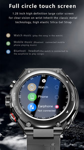 2025 Ce Rohs Không Thấm Nước Thông Minh Đồng Hồ T92 Tốt Nhất Thiết Bị Mặc Với IP67 Tiêu Chuẩn Của Nhãn Hiệu TWS Earbuds - Product Image 6