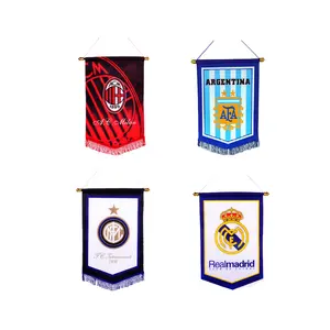 Custom World Soccer Football Corner Flags Club Flag 3x5 Barcelona Flag 3x5FT For Football Clbs