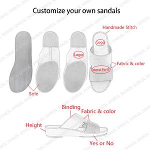 शिओल हार्ट सैंडल डुबाई स्लाइपर पुरुष ओपन-टो सॉफ्ट अल्ट्रा-आरामदायक हस्तनिर्मित जूते समुद्र तट छुट्टी खाड़ी इतालवी पुरुषों के सैंडल - Product Image 2