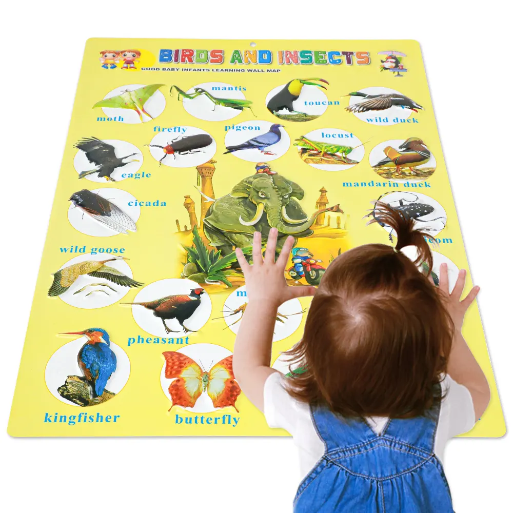 Di alta qualità a basso prezzo grafico interattivo tabella della parete di alfabeto per I Bambini