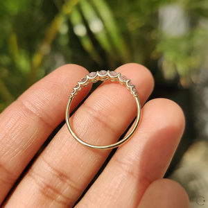 Bague en diamant de laboratoire Radiant avec un charme intemporel et un look élégant pour un amour durable et des événements de vie spéciaux en provenance d'Inde - Product Image 6