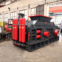 Concasseur à double rouleau pour l'usine de concassage de la gangue de charbon, machine de concassage à rouleaux pour la ligne de traitement du charbon