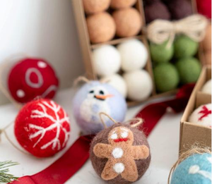 Ensemble de conception attrayante ronde de qualité supérieure comme cadeau ornements d'arbre de Noël décorations de boules de Noël - Product Image 4