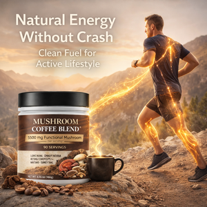 Café Orgánico <span class=keywords><strong>en</strong></span> <span class=keywords><strong>Polvo</strong></span> con Hongos, 90 Porciones, Mezcla Funcional con Melena de León, Reishi y Chaga, Suplemento para Energí<span class=keywords><strong>a</strong></span> y Concentración, Venta al Por Mayor - Product Image 5