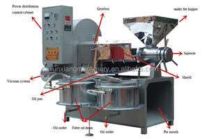 เครื่องสกัดน้ำมันมะพร้าวและน้ำมันถั่วเหลืองแบบอัตโนมัติ ระบบสกัดเย็นและร้อน - Product Image 6