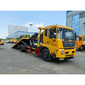 Prix d'usine chinois, tout neuf, Euro 3 diesel, camion de dépannage à plateau plat de 6 tonnes, 8 tonnes, à vendre - Product Image 4
