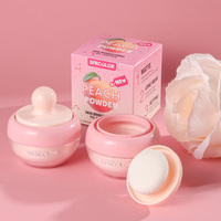 S.f.r warna baru Label pribadi Makeup Finishing Vegan Mineral kecantikan persik tembus kontrol minyak longgar pengaturan wajah bubuk