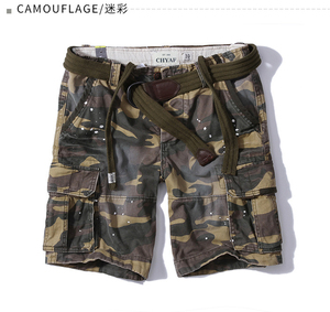 Gros été confortable short <span class=keywords><strong>cargo</strong></span> en coton <span class=keywords><strong>grande</strong></span> <span class=keywords><strong>taille</strong></span> hommes short <span class=keywords><strong>cargo</strong></span> solide - Product Image 3