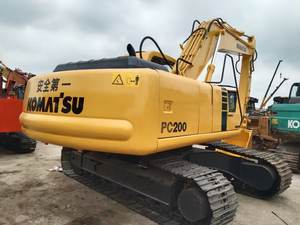 Marca japonesa Komatsu Excavator PC200 Excavadora de segunda mano Horas bajas Buen estado Venta caliente - Product Image 4