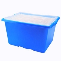 Caja de almacenamiento de bloques de construcción grande, OEM juguete, bloques compatibles con STEM para niños, Caja multifuncional colorida