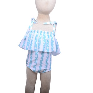 Traje de Baño Personalizado para Bebé, Estilo Hawaiano, con Tirantes Ajustables, de Poliéster/Nailon, Talla Grande - Product Image 4
