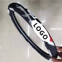 Housse de volant de voiture sportive antidérapante, ajustement universel, adaptée aux accessoires automobiles Toyota Honda Nissan Mitsubishi