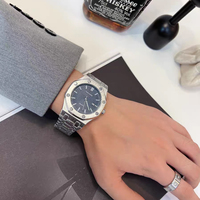 Montre homme neuve, quartz, étanche, montre de business, montres pour hommes, logo personnalisé, acier inoxydable, luxe, reloj hombre