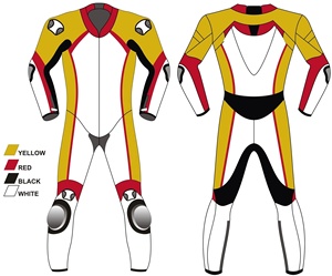 Chaqueta de Motocicleta de Cuero de Alta Calidad con Protecciones, Estilo Racing XXL, Unisex, Ropa Deportiva, Soporte y Funcionalidad, USA 2026 - Product Image 3