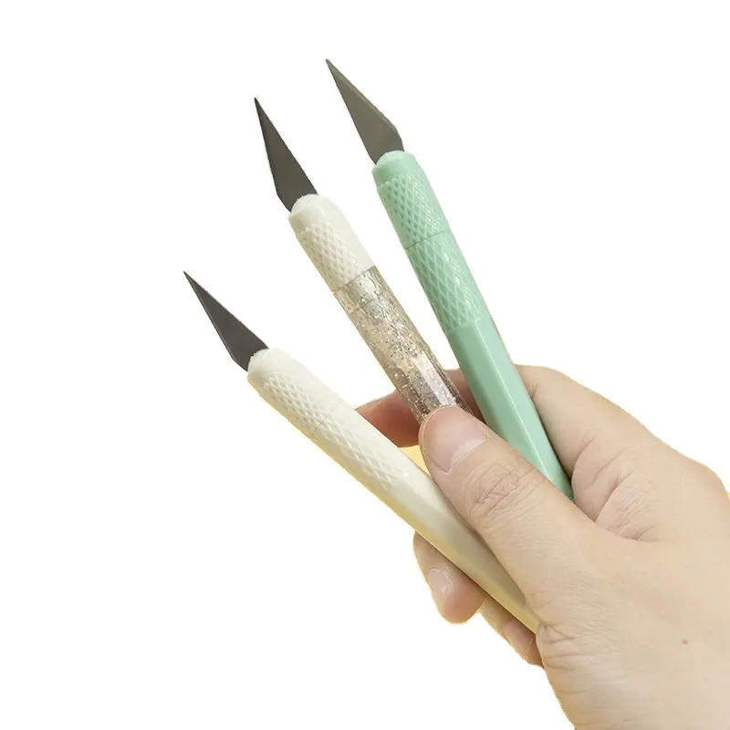 2024 새로운 디자인 조각 칼 DIY 작업 다기능 취미 칼 조각 칼을위한 여러 색상 옵션